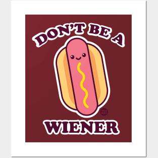 HOT DOG WIENER Posters and Art